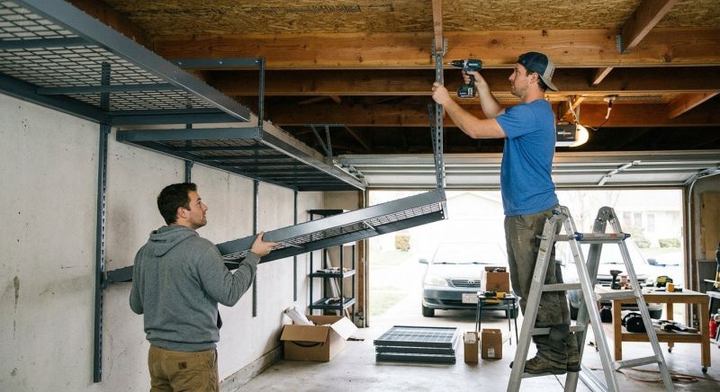 Garage Shelves Installation in Raleigh, NC