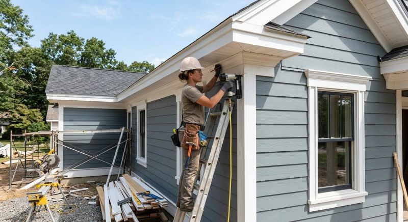 Vinyl Trim Installation in Conroe, TX