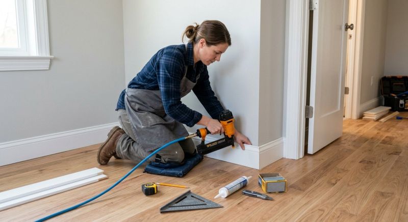 Floor Molding Installation